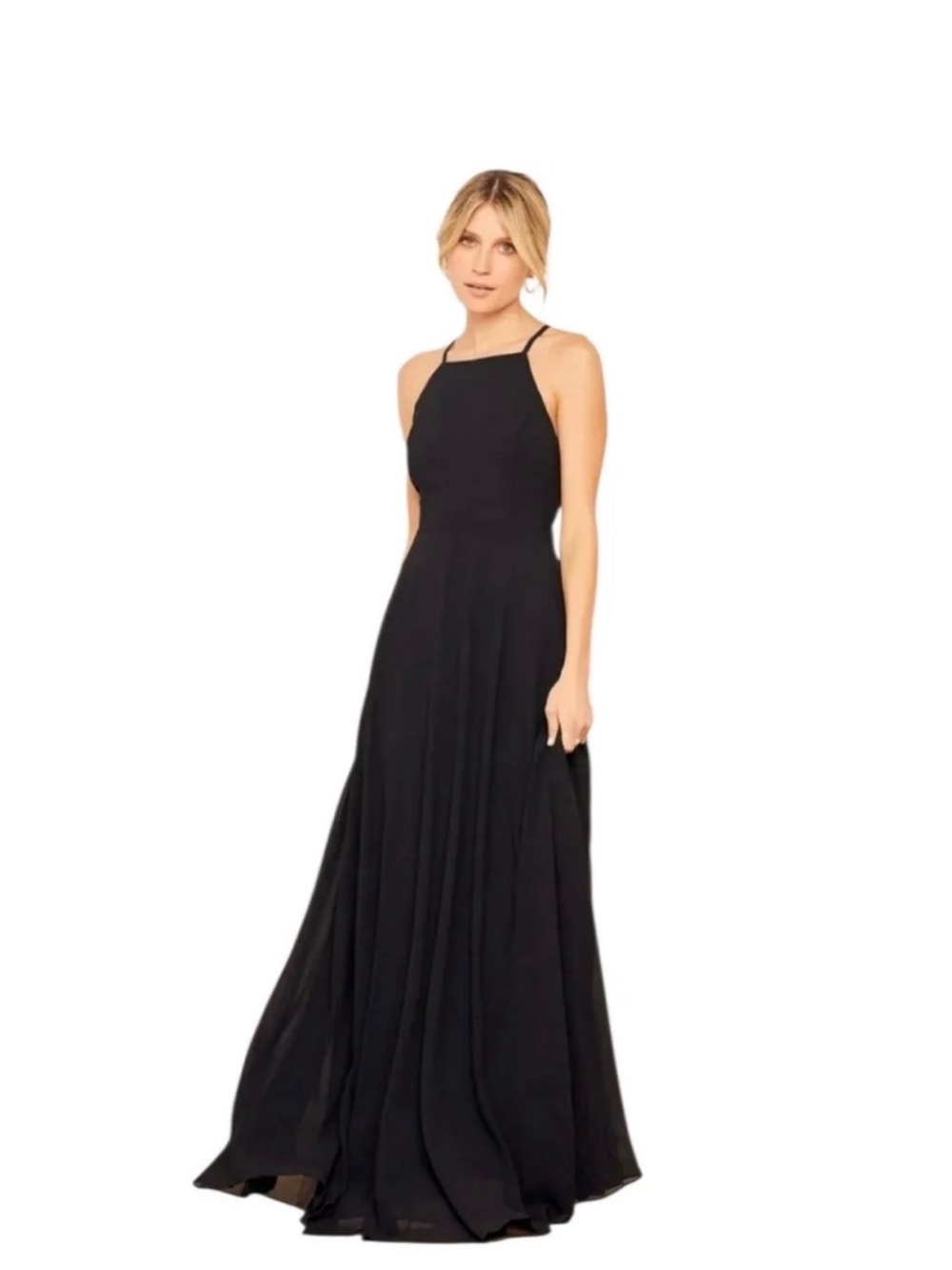 LULUS Mythical Kind of Love Black Maxi Dress
